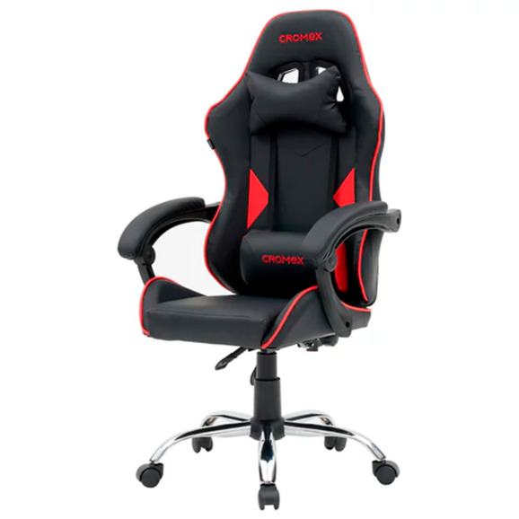 Кресло компьютерное Ether, черный, красный - фото 3