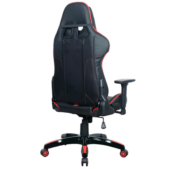 Кресло компьютерное Хаббаб, черный, красный - фото 4