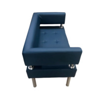 Фотография товара Диван Сантур двухместный, темно-синий от компании ChiedoCover.