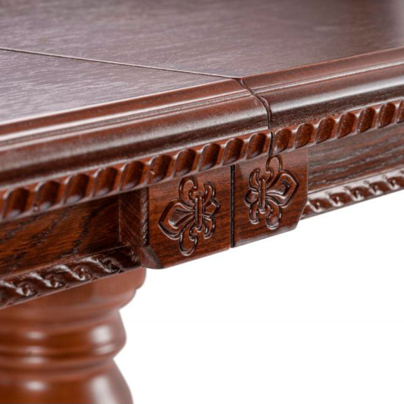 Деревянный стол Эритрин овальный миланский орех - фото 8