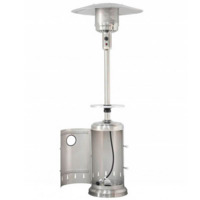 Фотография Уличный газовый обогреватель WWT 13B Table Stainless steel Фотография товара Уличный газовый обогреватель WWT 13B Table Stainless steel от компании ChiedoCover.