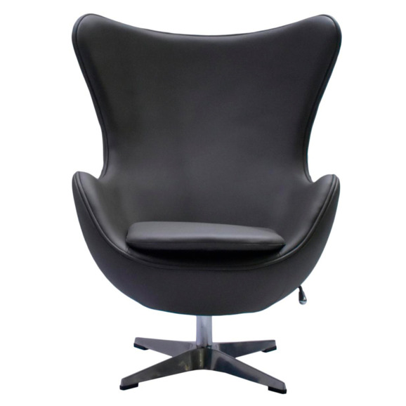 Кресло EGG CHAIR, серый - фото 2