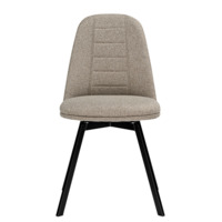 Настоящее фото товара Стул Texas 2 латте поворотный / черный, произведённого компанией ChiedoCover