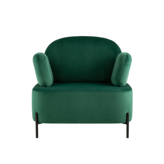 Кресло Кэнди велюр зелёный - фото 2