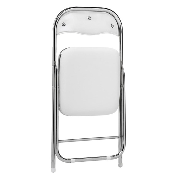 Стул на металлокаркасе Fold 1 складной white / chrome Стул на металлокаркасе Fold 1 складной white / chrome - фото 7
