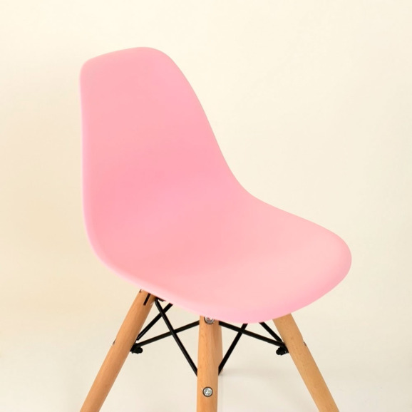 Стул детский N-1 Eames Style розовый - фото 4