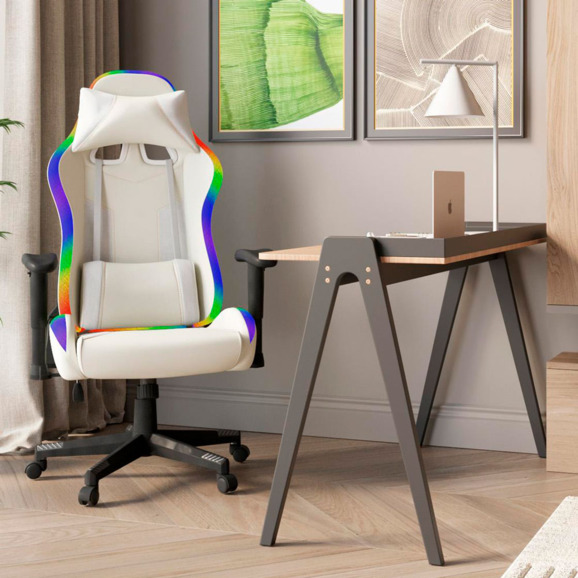 Кресло спортивное TopChairs GMM-080 белый - фото 3