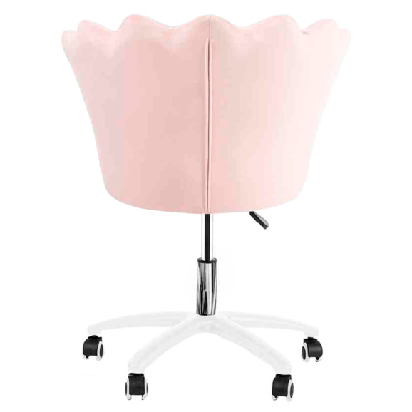 Стул поворотный Aeon, розовый, белый Стул поворотный Aeon, розовый, белый - фото 3