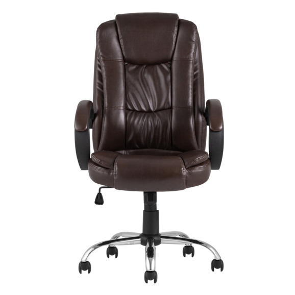 Кресло руководителя TopChairs Atlant, коричневое - фото 4