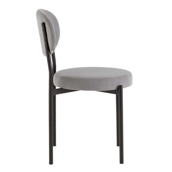 Стул Бриф NEW велюр, серый Стул Бриф NEW велюр, серый - фото 3