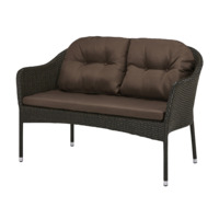 Настоящее фото товара Плетеный диван из искусственного ротанга Глассан, произведённого компанией ChiedoCover