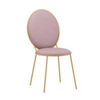 Настоящее фото товара Стул Баунти, велюр Velutto 37, каркас золото BOND CHINA, произведённого компанией ChiedoCover