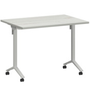 Фотография товара Стол мобильный складной сосна винтер, белый, 25 мм, 100*70 от компании ChiedoCover.