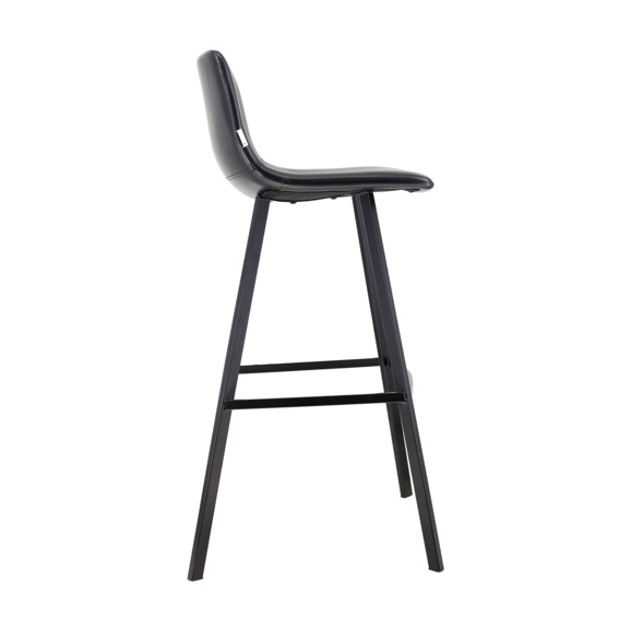 Стул барный Signal, экокожа, черный Стул барный Signal, экокожа, черный - фото 3