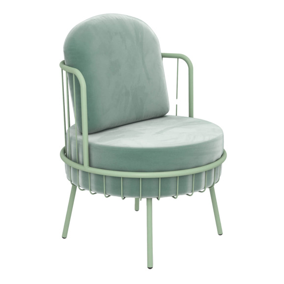 Кресло Rose, мятный - фото 1