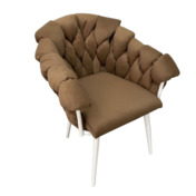 Фотография товара Стул Stars V.S, каркас белый, велюр какао от компании ChiedoCover.