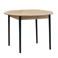 Фотография Стол обеденный Decimal, дуб артизан, черный от производителя ChiedoCover, картинка продукции, реальное фото товара Настоящее фото товара Стол обеденный Decimal, дуб артизан, черный, произведённого компанией ChiedoCover