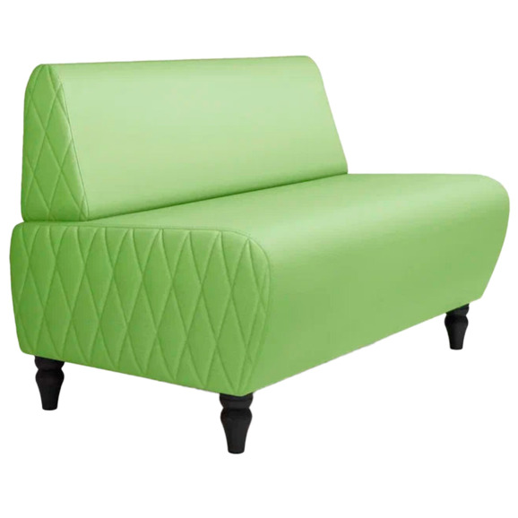 Диван Лотик, экокожа, салатовый - фото 1