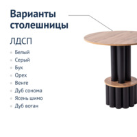 Фотография товара Стол Daria круглый от компании ChiedoCover.