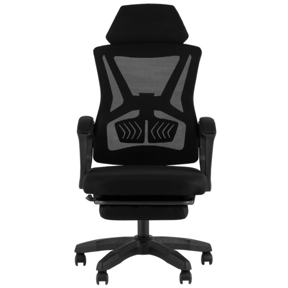 Кресло офисное TopChairs Vecto, черный - фото 2