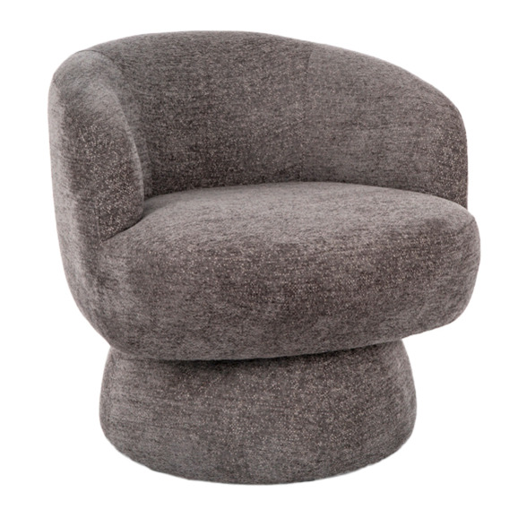 Кресло Dobby, серый, черный - фото 1