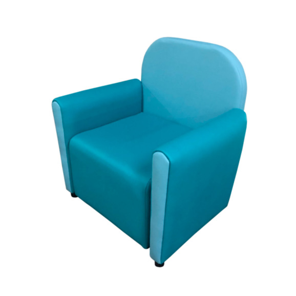 Кресло Мавли, экокожа пегасо, бирюзово-голубой Кресло Мавли, экокожа пегасо, бирюзово-голубой - фото 3