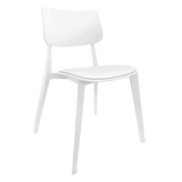 Фотография Стул Clap, белый от производителя ChiedoCover, картинка продукции, реальное фото товара Настоящее фото товара Стул Clap, белый, произведённого компанией ChiedoCover