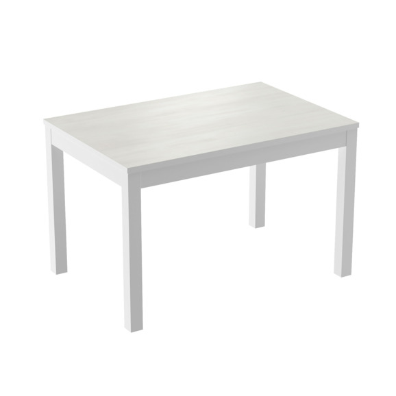Стол Гласс-1Д, экстрабелый, белый глянцевый - фото 1