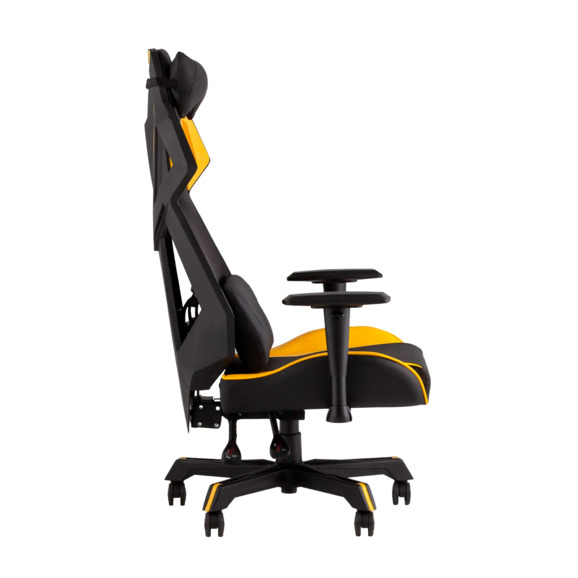 Кресло спортивное TopChairs Рэтчэт желтый - фото 2