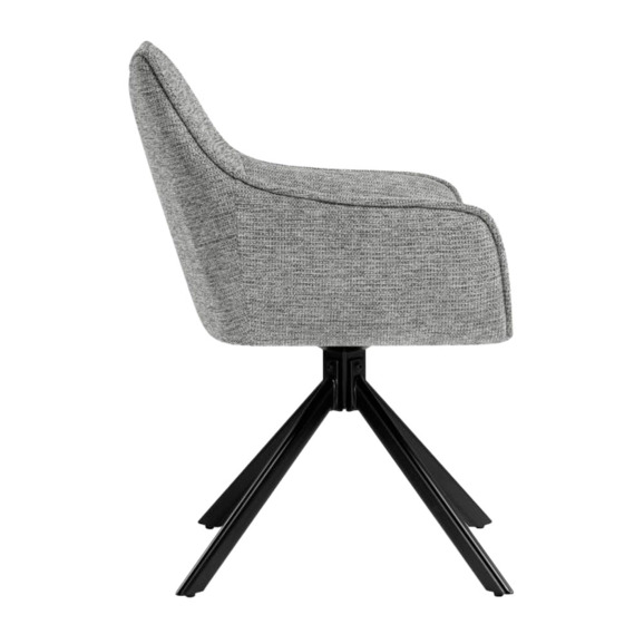 Стул на металлокаркасе Denever gray / black Стул на металлокаркасе Denever gray / black - фото 3