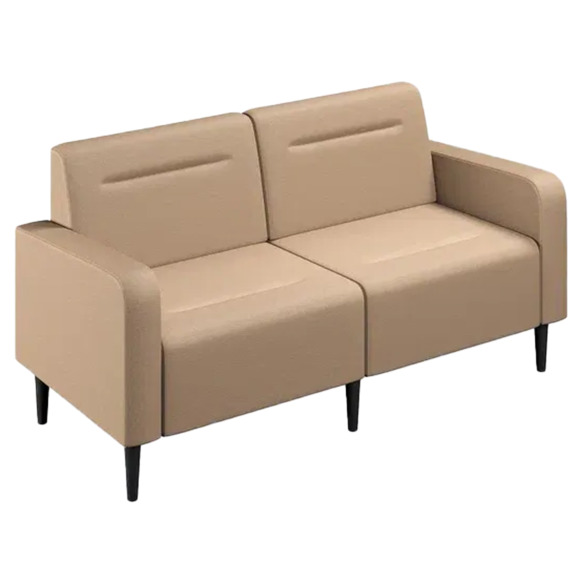 Диван Папилла, экокожа, 162 см, санд - фото 1