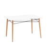 Стол Eames DSW Rectangle New, 120*80, белый