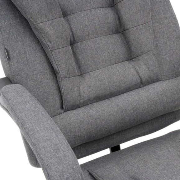 Кресло офисное с функцией вибромассажа Datum, серый - фото 11