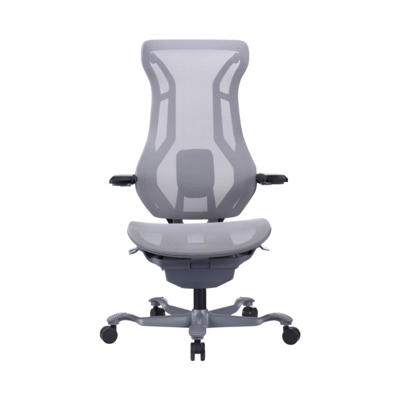 Эргономичное кресло Atom Grey, сетка, серый Эргономичное кресло Atom Grey, сетка, серый - фото 2