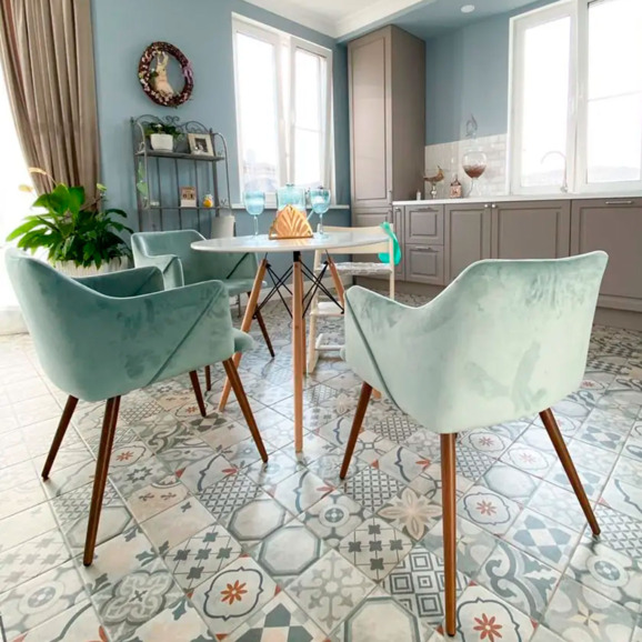 Стол круглый Eames DSW NEW, D70, белый - фото 3