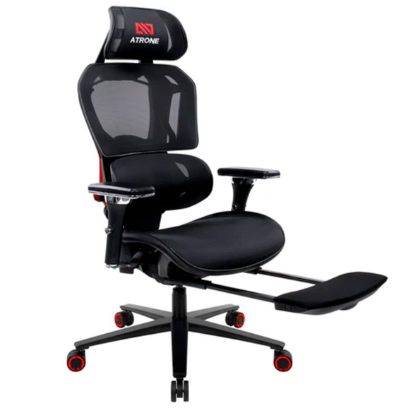 Кресло Tempo, черный, красный - фото 9