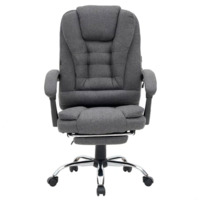 Фотография Кресло офисное с функцией вибромассажа Datum, серый Фотография товара Кресло офисное с функцией вибромассажа Datum, серый от компании ChiedoCover.