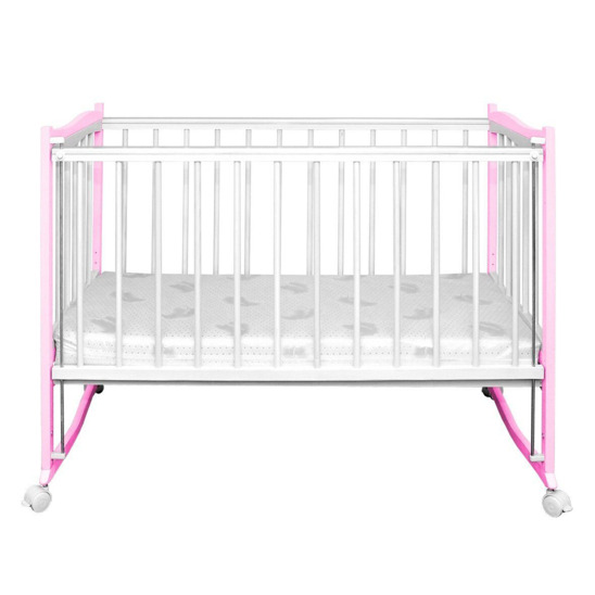 Детская кроватка СОНАТА, розовый - фото 2