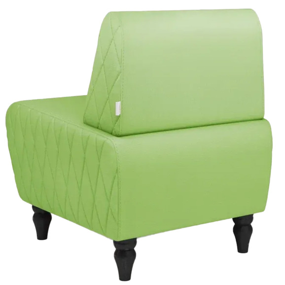 Кресло Лотик экокожа, салатовый Кресло Лотик экокожа, салатовый - фото 3