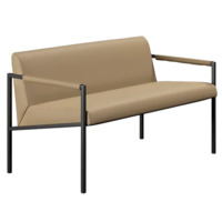 Настоящее фото товара Диван Номик, экокожа, санд, произведённого компанией ChiedoCover