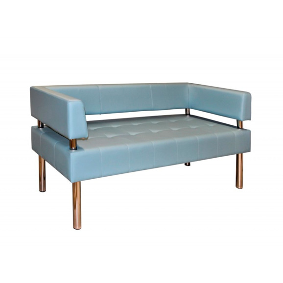 Диван Сантур трехместный, голубой - фото 2