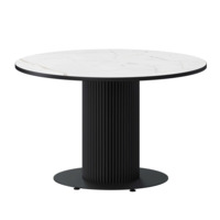 Фотография Стол нераздвижной Римс, 1000мм, азул, черный муар от производителя ChiedoCover, картинка продукции, реальное фото товара Настоящее фото товара Стол нераздвижной Римс, 1000мм, азул, черный муар, произведённого компанией ChiedoCover