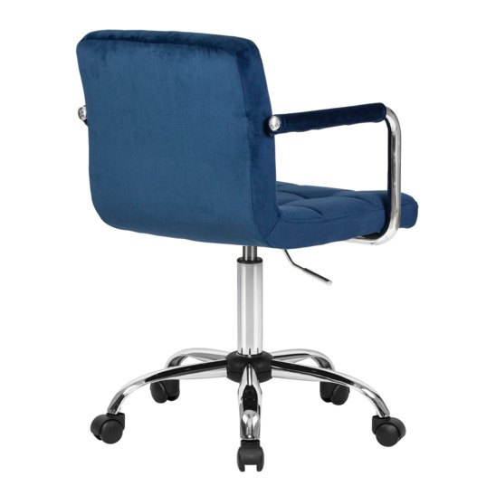 Офисное кресло Таварес, синий велюр - фото 4