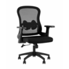 Кресло офисное TopChairs Petal, черный