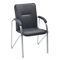 Настоящее фото товара Стул-кресло Самба М, черный, произведённого компанией ChiedoCover