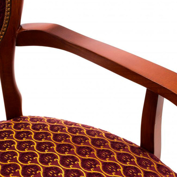 Кресло Adriano 2 вишня патина - фото 9