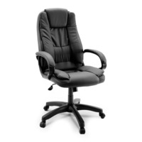 Настоящее фото товара Офисное кресло CL45, черный кожзам, произведённого компанией ChiedoCover