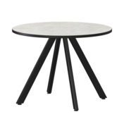 Фотография товара Стол нераздвижной Лаки мини 900мм, лофт, черный муар от компании ChiedoCover.