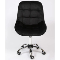 Фотография товара Стул Мускус, хром, черный, велюр от компании ChiedoCover.