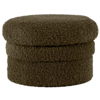 Настоящее фото товара Пуф Pancakes low, зеленый, произведённого компанией ChiedoCover